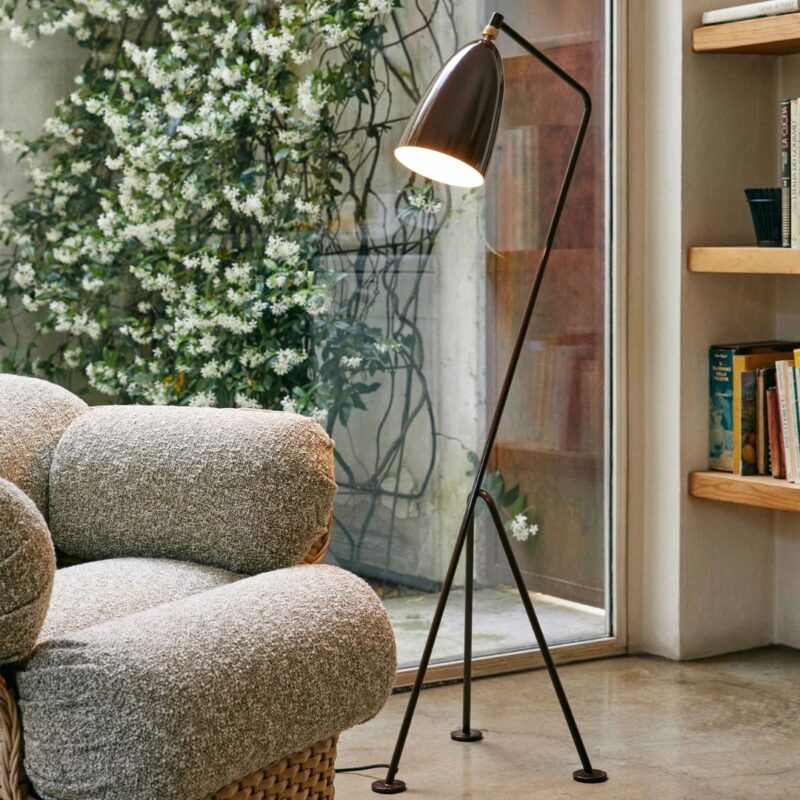 Podna lampa Grasshopper