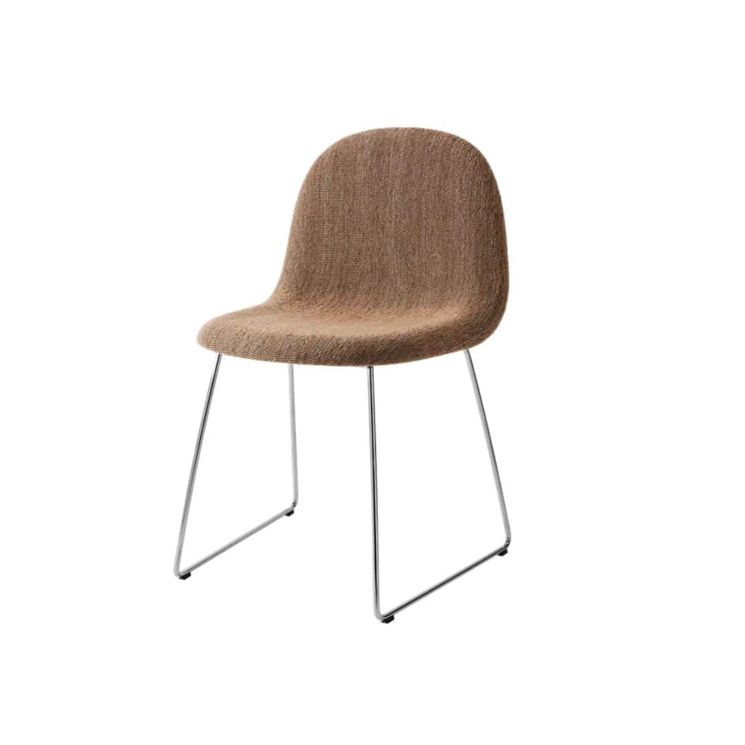 3D DINING CHAIR - Fully Upholstered - Sledge base - Slika 2