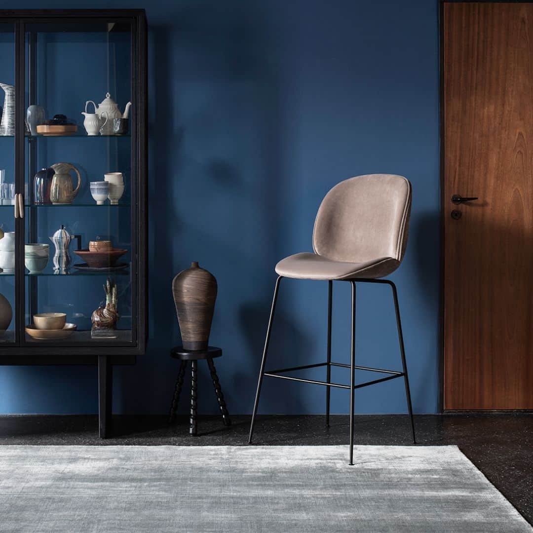 BEETLE COUNTER CHAIR - Fully Upholstered