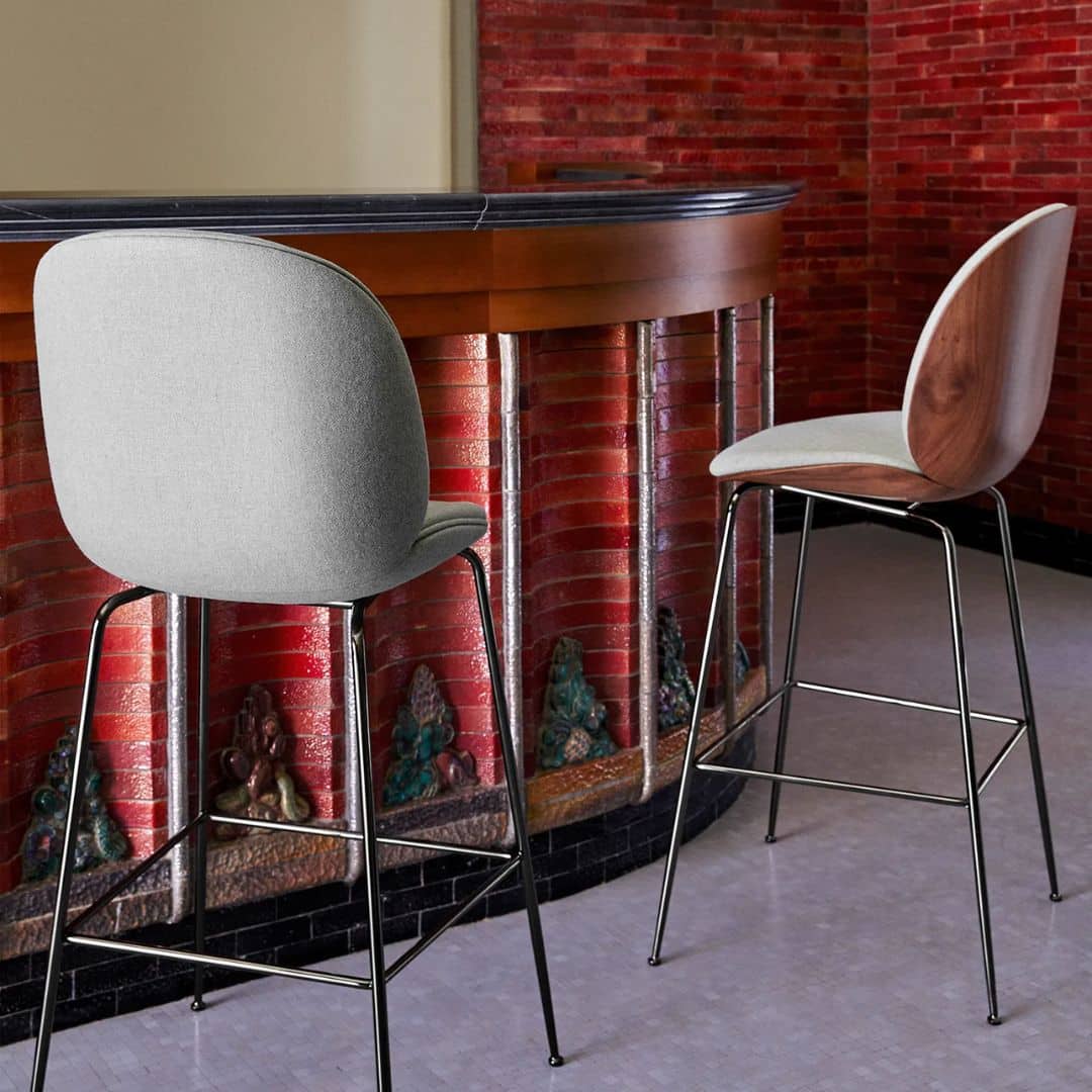 BEETLE COUNTER CHAIR - Fully Upholstered - Slika 5