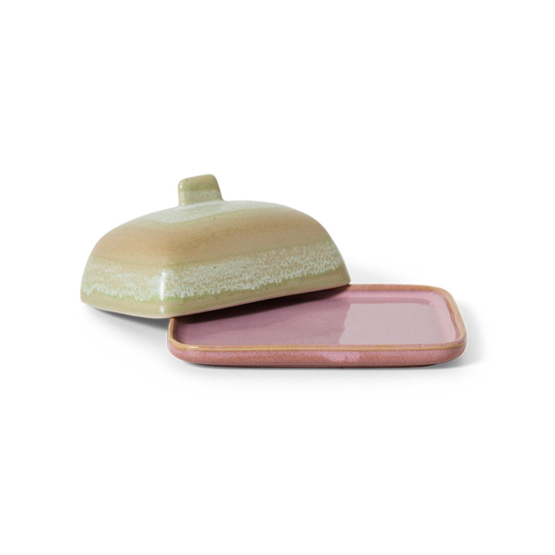 70's CERAMICS: BUTTER DISH - Slika 5