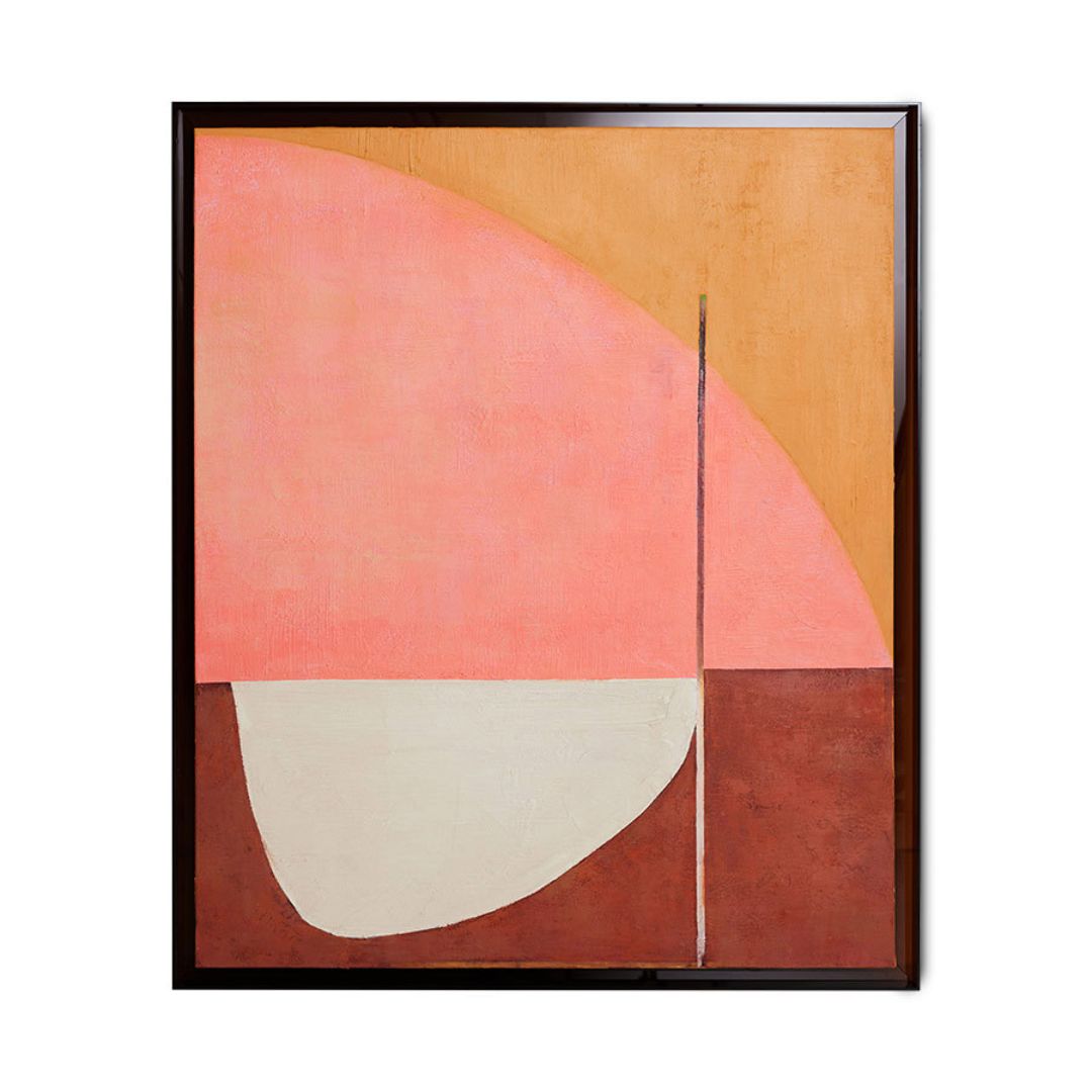 FRAMED ARTWORK ROSEATE HUES