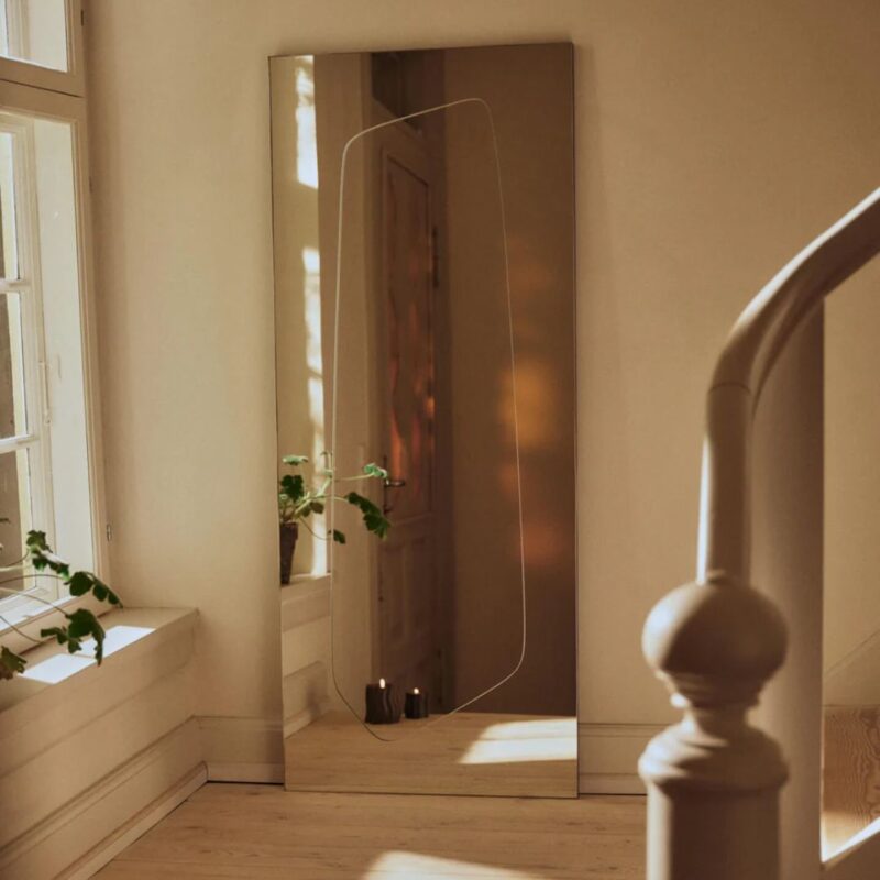 Veliko srebrno ogledalo Folia